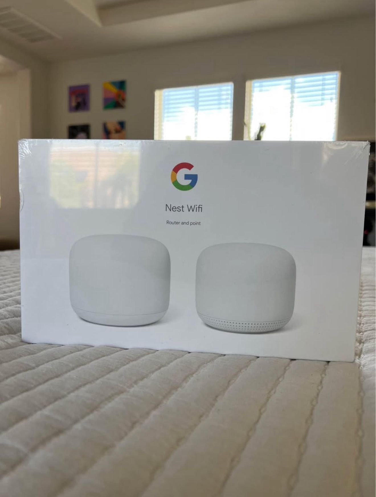 Google Nest Wifi Router And Point (OBO)