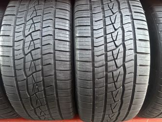 2 used tires 255/45r20 continental🤑free installation and balance ‼️👌financing available