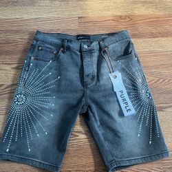 Purple Shorts/Hellstar Shorts 