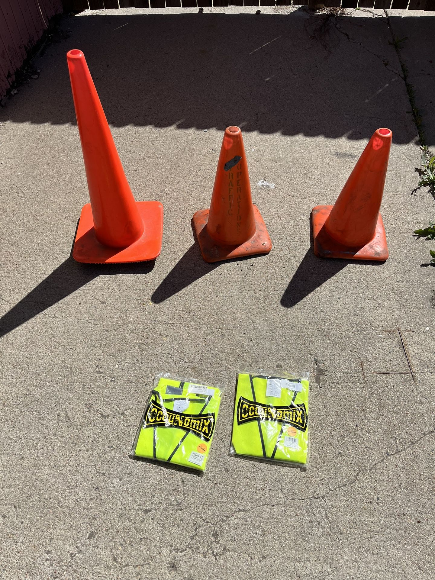 Uline Safety Cones