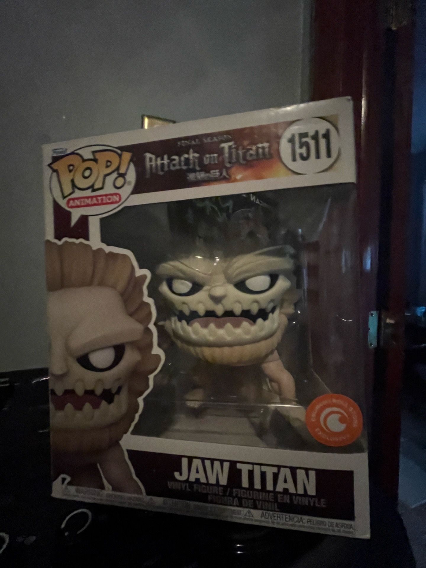 Aot funko pop jaw titan 1511