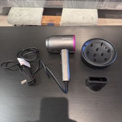 Aniekin Ionic Hair Dryer with Attachments – Diffuser & Concentrator