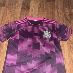 Pink And Black Mexico Jersey