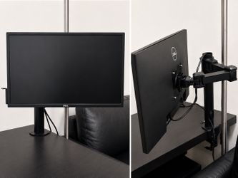 24” Dell Monitor + Adjustable Monitor Arm Stand