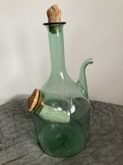 Old World Princess House Italian Bubble Glass Decanter