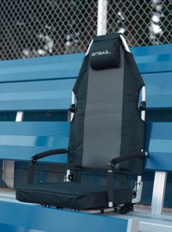 Sitbax Padded Swivel Bleacher Chair