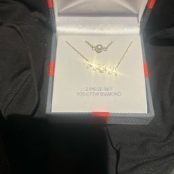 2 piece set 1 20 cttw diamond