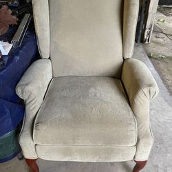 Recliner Chair Vintage Antique