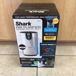 SHARK HP102 AIR PURIFIER ANTI-ALLERGEN NANOSEAL HEPA TECHNOLOGY.