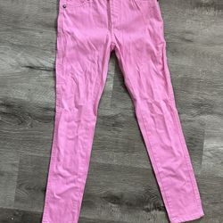 Girls Size 10 Pink Jeans 