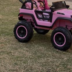 Pink Jeep