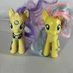My Little Pony G4 Fluttershy Rainbow & Sunshine Petals Power 3" Figure Hasbro