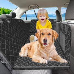 “New”Back Seat Cover “Travel Bed”Cars,SUV’s,trucks””(400lbs)hard Bottom ,waterproof (retail$119)