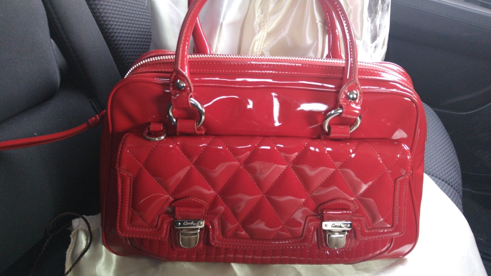 Coach Handbag Red