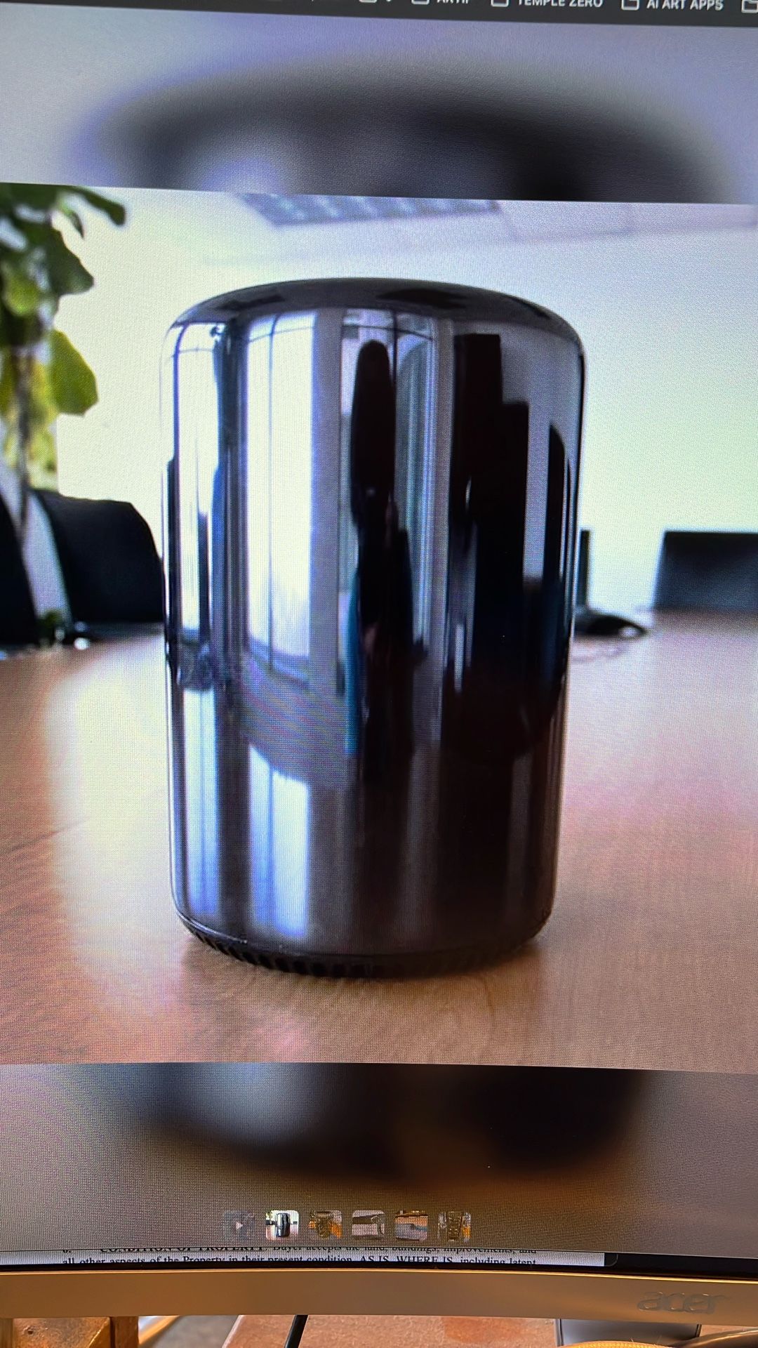 Mac Pro 2013 Cylinder β 12βCore/64 Gb Ram/500 Gb SSDβ $750 Firm