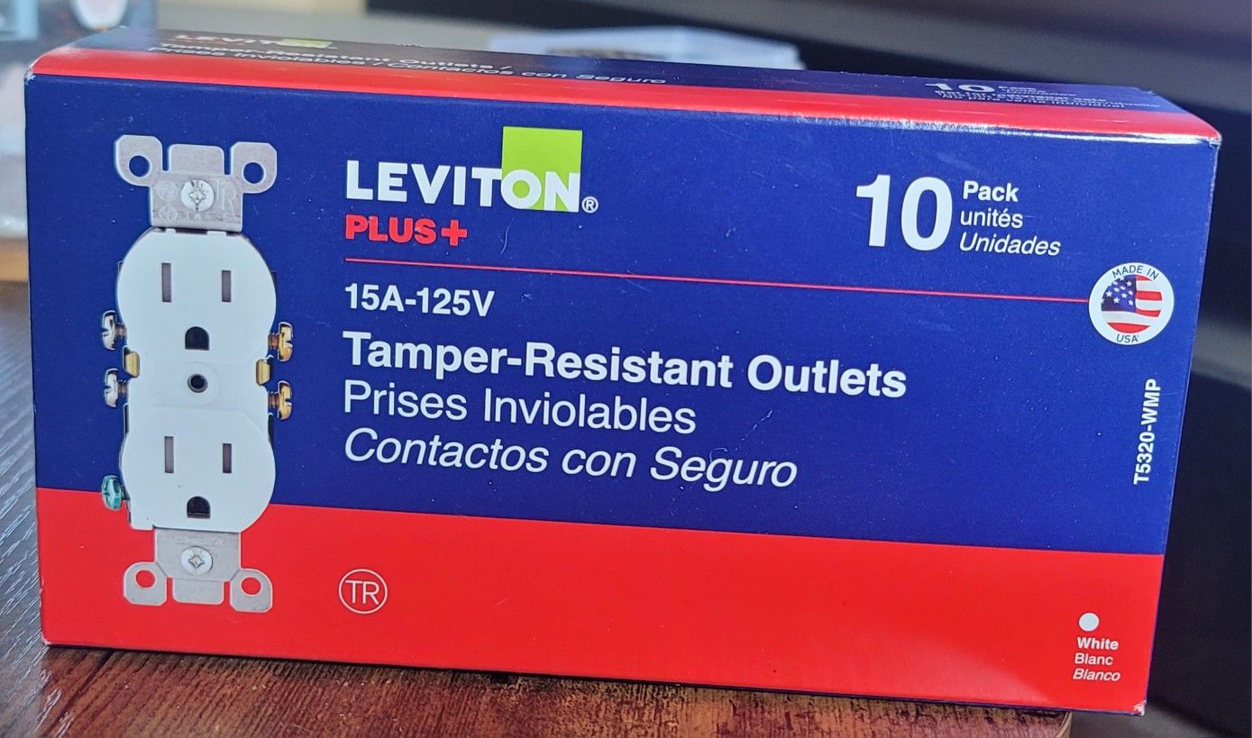 Leviton Tamper Resistant Outlets