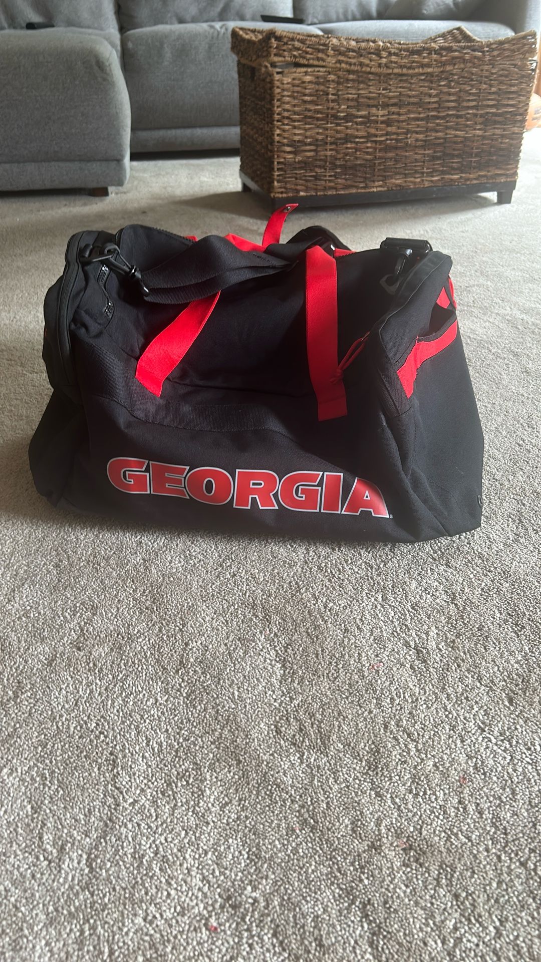 georgia bulldogs duffel bag.