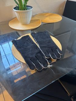 Leather welding gloves