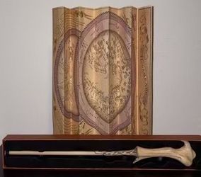 Wizarding World of Harry Potter Voldemort Interactive Wand with mapWizarding World of Harry Potter Voldemort Interactive Wand with map