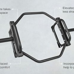 Cap Barbell Olympic Trap bar, Deadlift Bar