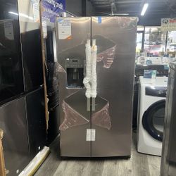 🚨GE Stainless Steel Side By Side Refrigerator 🚨