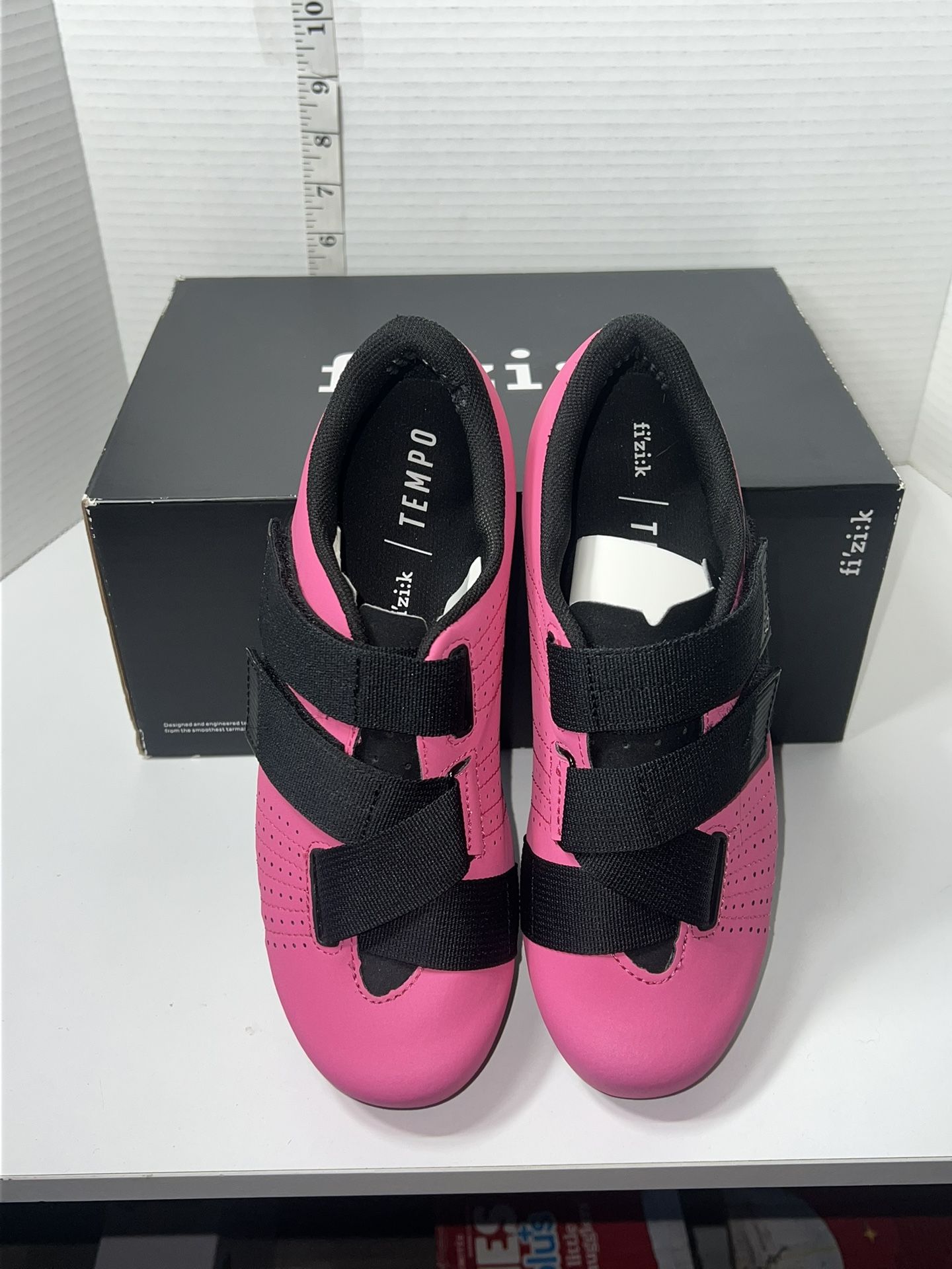 Fizik Tempo Power strap R5 pink/black EU 39 road cycling shoes bike wear