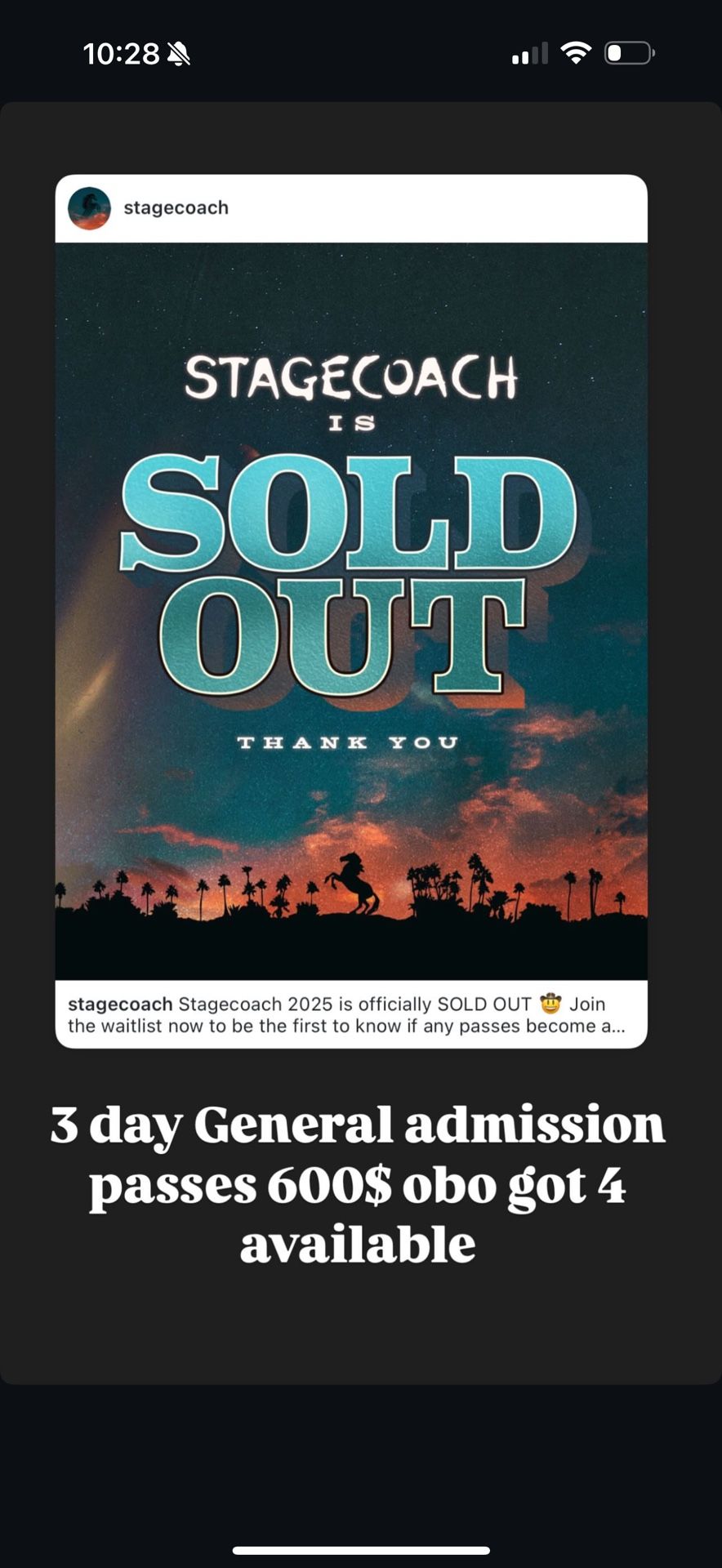 Stagecoach Tickets
