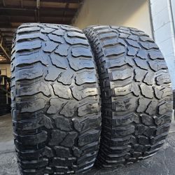 Only 2 used tires  Lt37x13.50r24 Haida Mud Champ $250.00 both