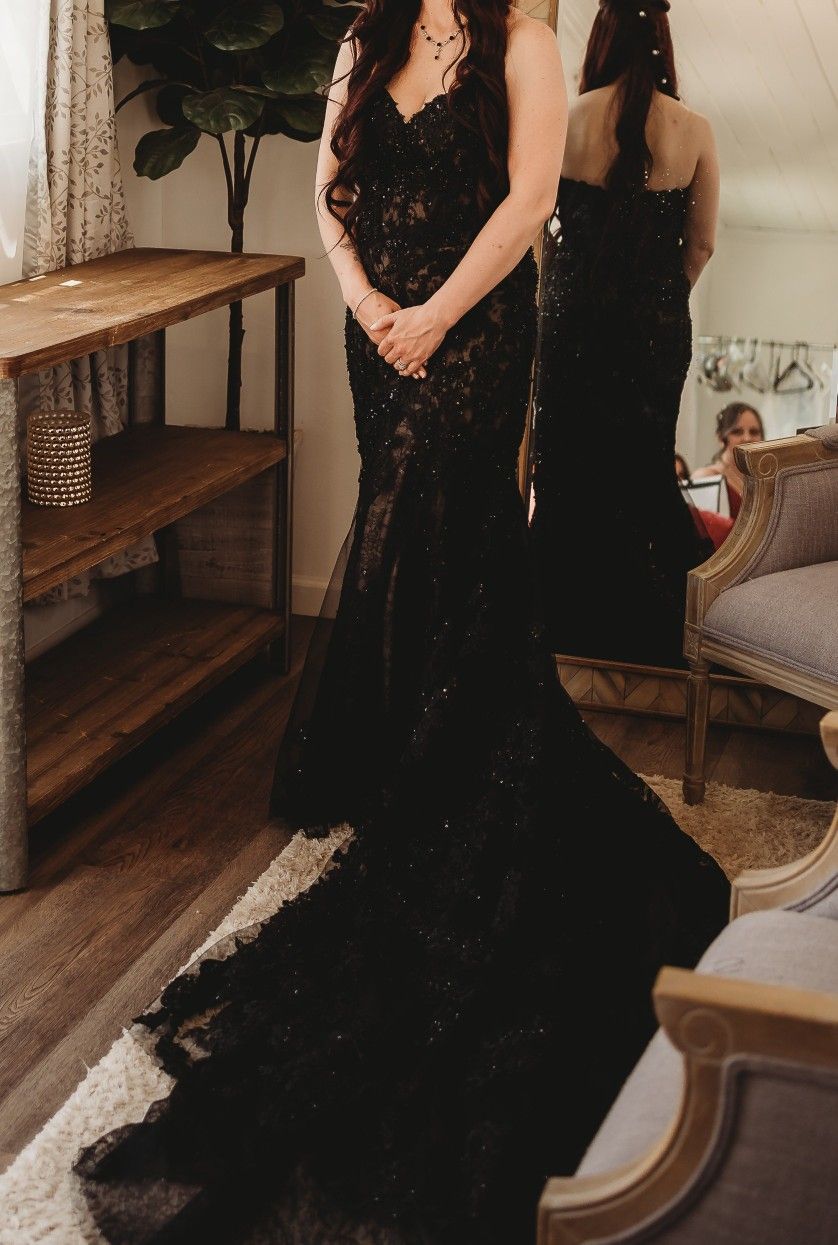 Black Wedding Dress