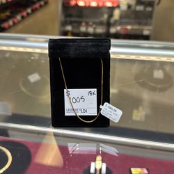 18k Necklace ‼️ASK FOR DIANA‼️