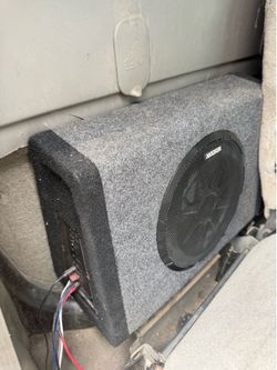 10” kicker Sub