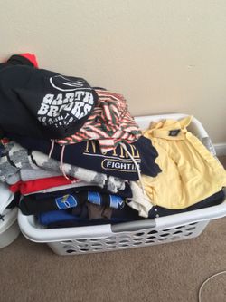 Lots of vintage clothing for sale