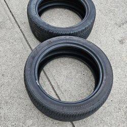 2 Continental Cross Contact LX Sport 255 / 45 / 20 Tires