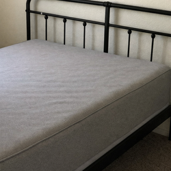 Cal King Firm Mattess and Bed Frame
