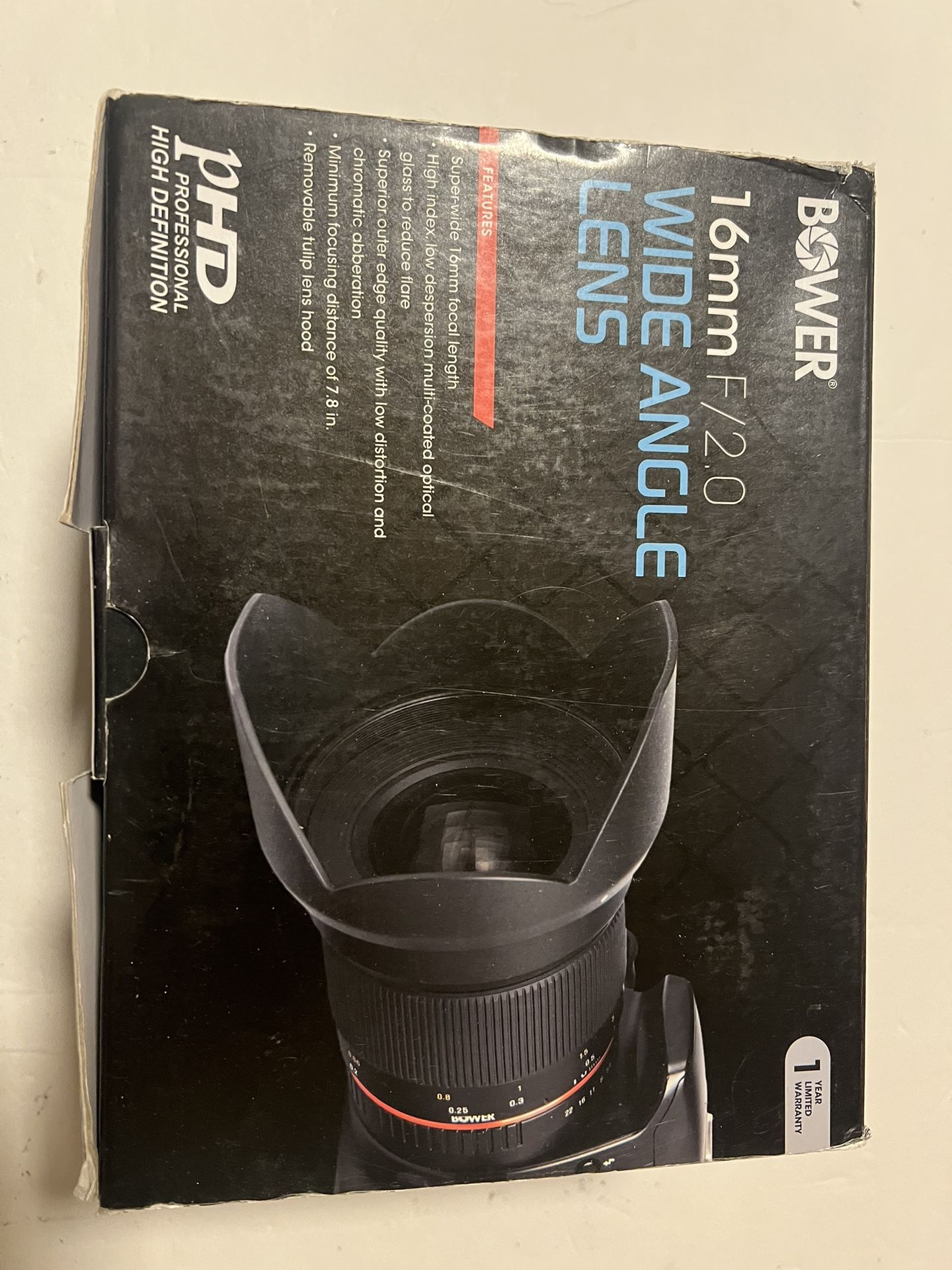 Bower Samyang 16mm f/2.0 ED AS UMC CS Lens for Micro Four Thirds Mount