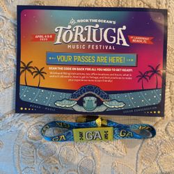TORTUGA MUSIC FEST TICKET
