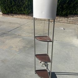 Threshold Shelf floor lamp