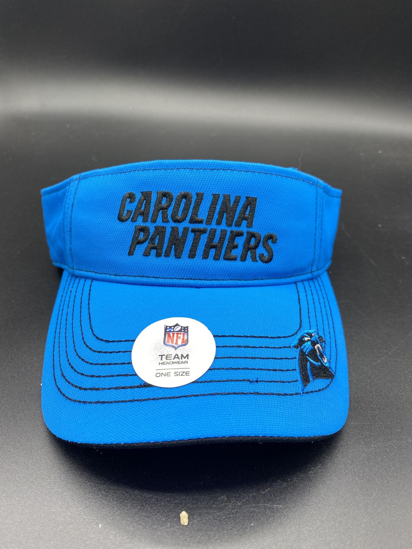 New NFL Carolina Panthers NFL Merchandise Visor Hats Away Color Way Adjustable