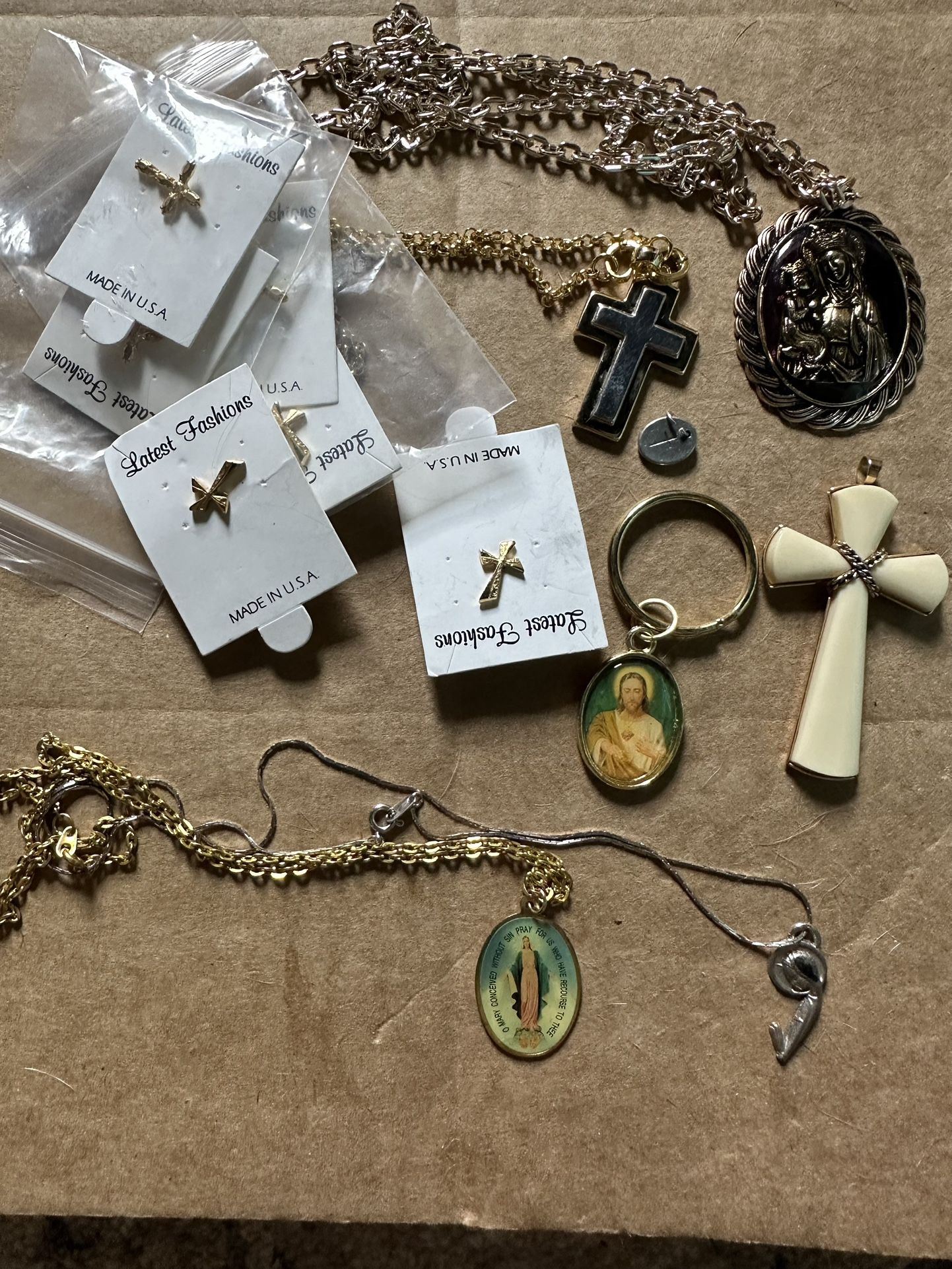 Lot Of Religious Jewelry