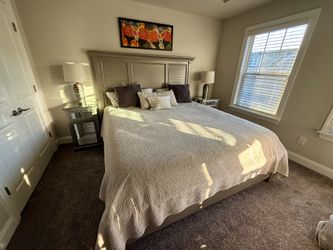 Grey King Size Guest Bedroom Set