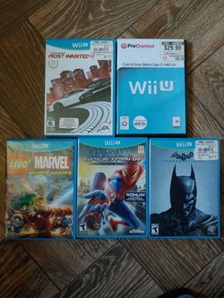 WiiU games