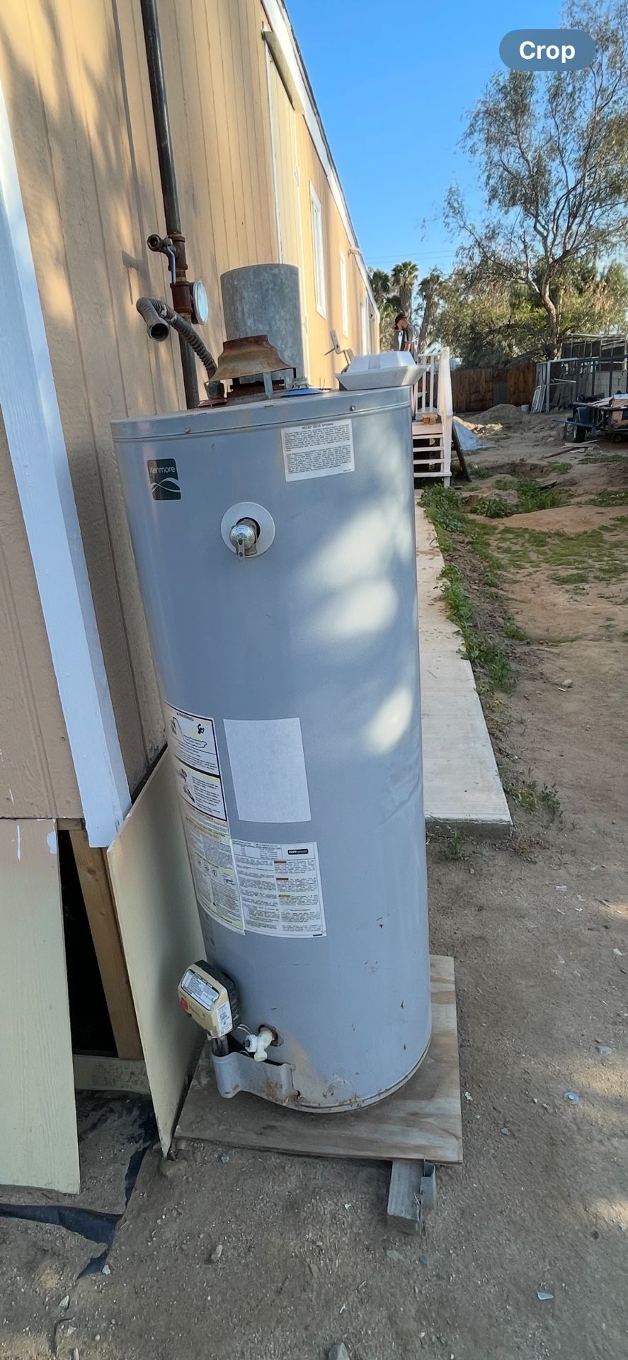 Water Heater Propane Unit