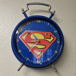Superman Clock 
