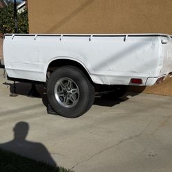 Datsun Truck Bed Trailer. Awesome. 