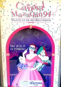 Carnaval Mazatlan 94 Poster