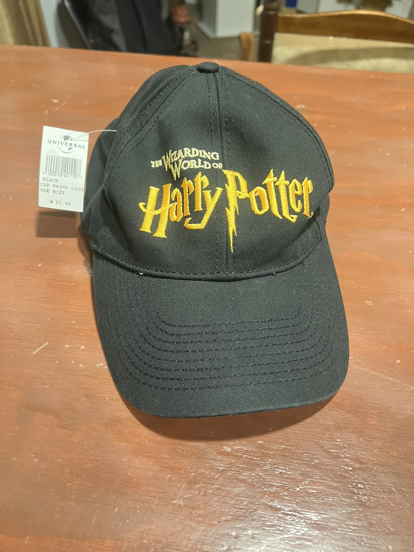 Harry Potter Universal Orlando Adjustable Black Baseball Cap