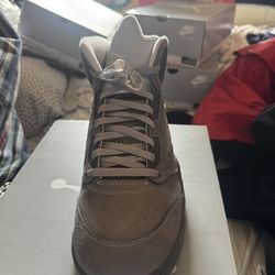 Jordan 5 Wolf Grey Sz 12