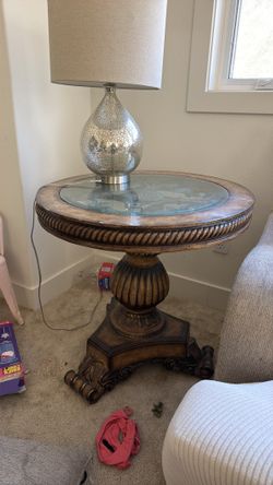 Very heavy side table