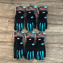 True Grip Women’s Utility Glove Size Medium 6 Pairs New