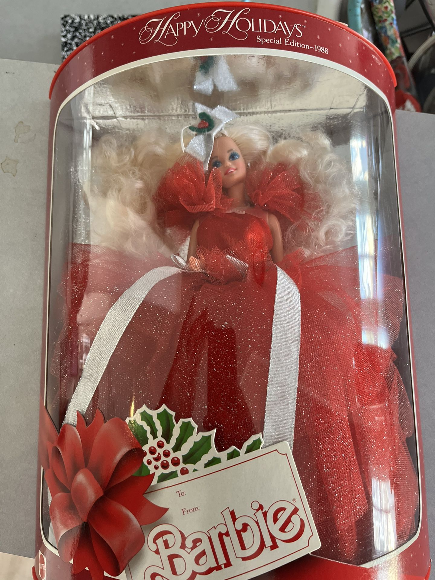 1st Edition Holiday Barbie (Mint )1988